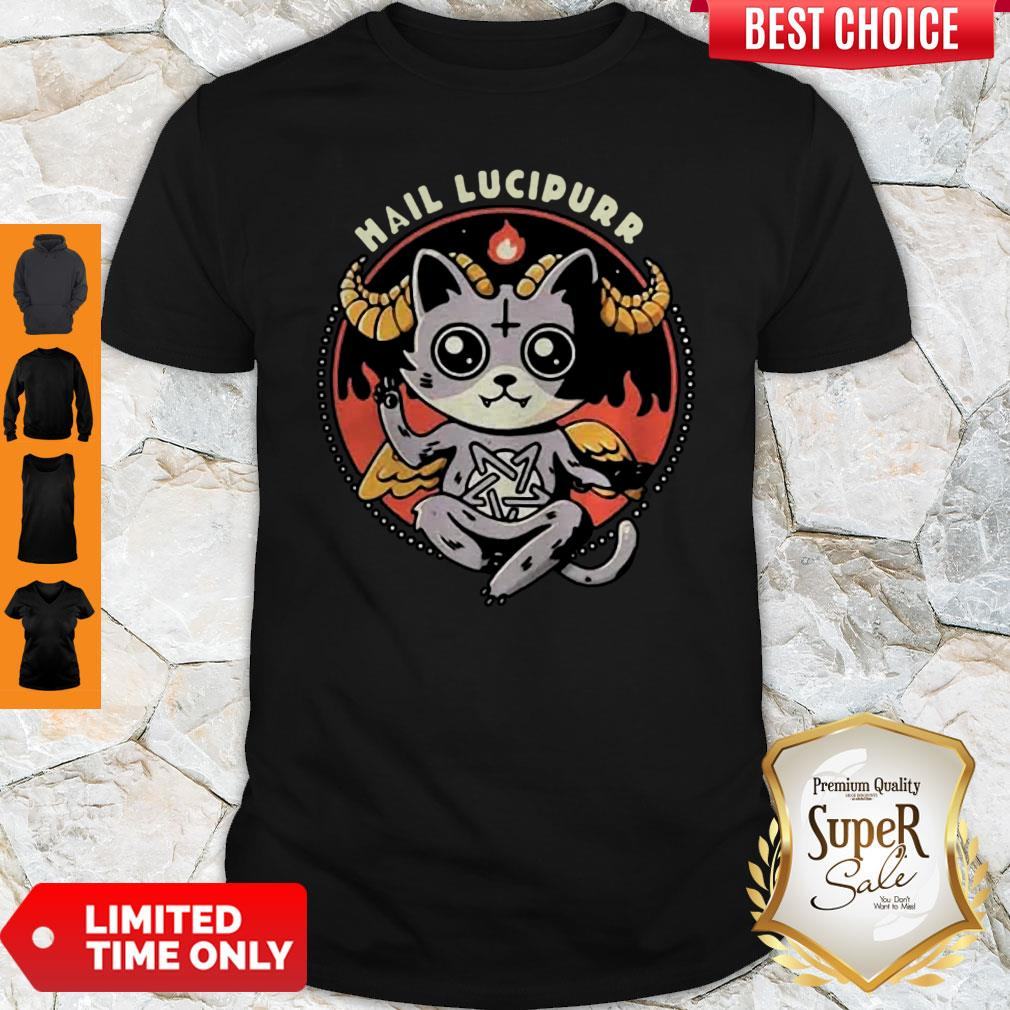 Nice Satan Cat Hail Lucipurr Shirt