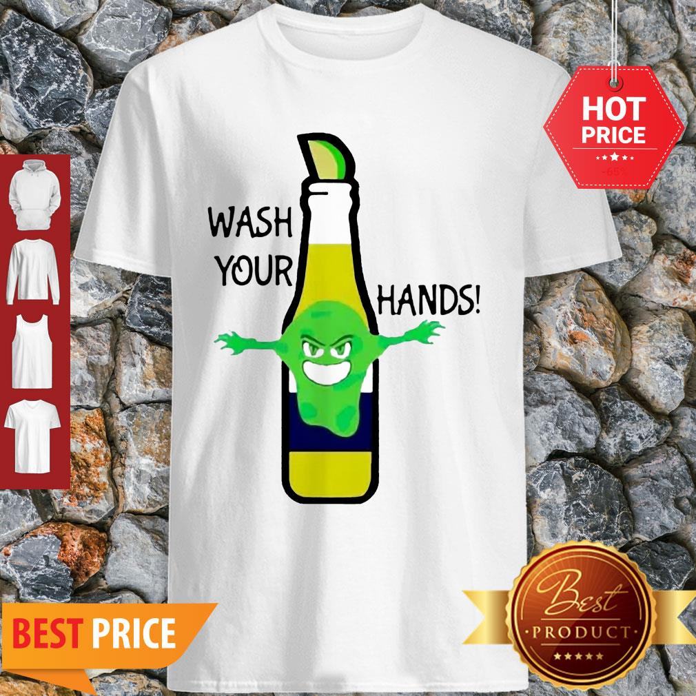 Official Bottle Wash Your Hands Coronavirus Shirt