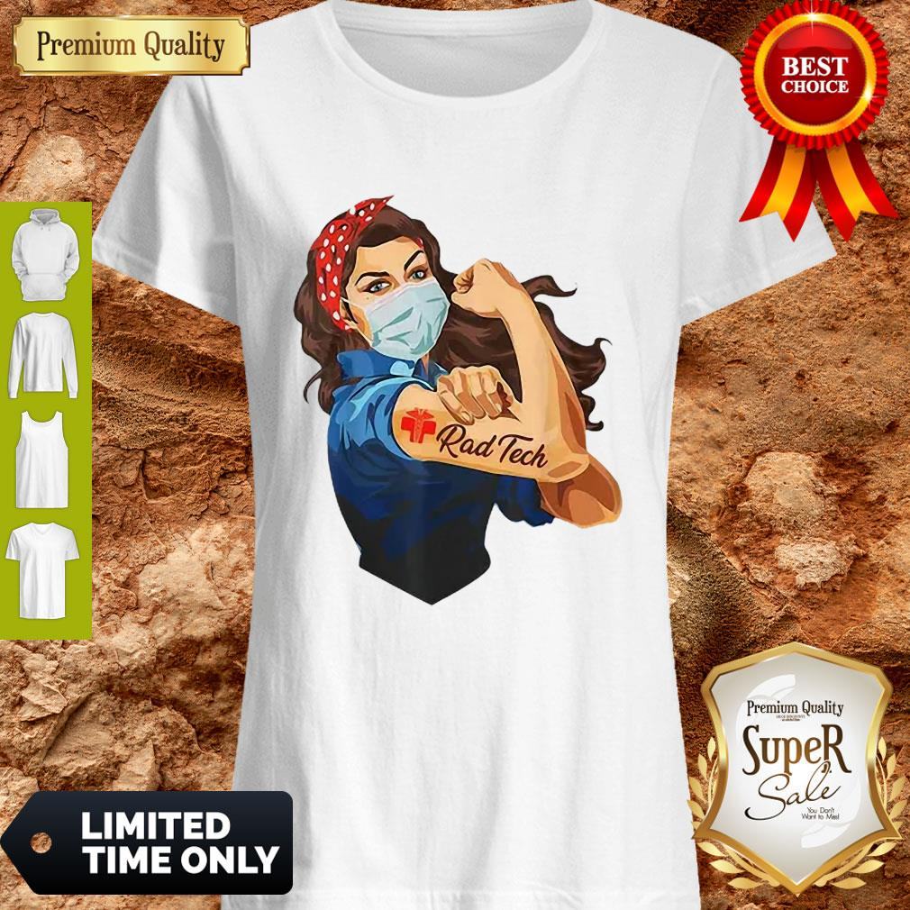 Strong Woman Tattoo Rad Tech Shirt