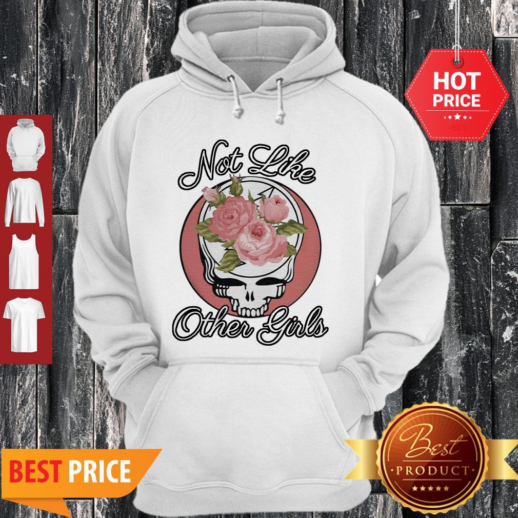 Official Flower Skull Not Like Other Girls Shirt