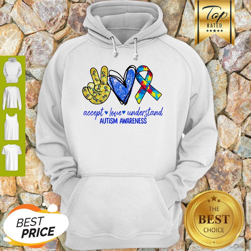 Accept Love Understand Autism Awareness Shirt