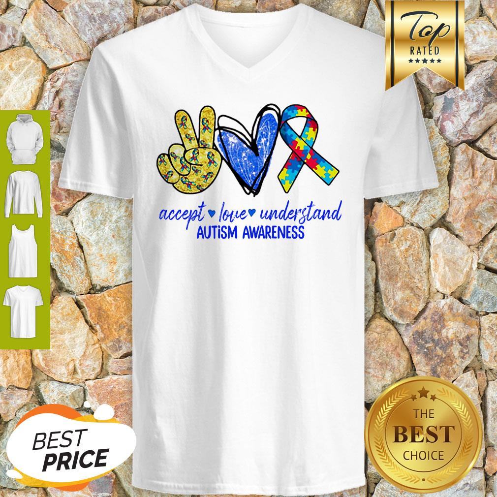 Accept Love Understand Autism Awareness Shirt