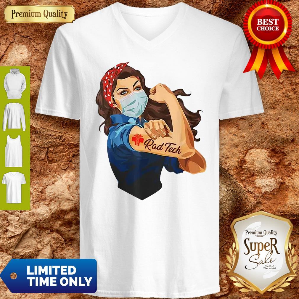Strong Woman Tattoo Rad Tech Shirt