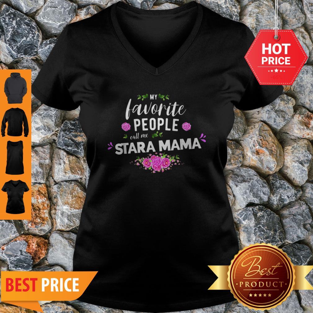 Official My Favorite People Call Me Stara Mama Flower Shirt