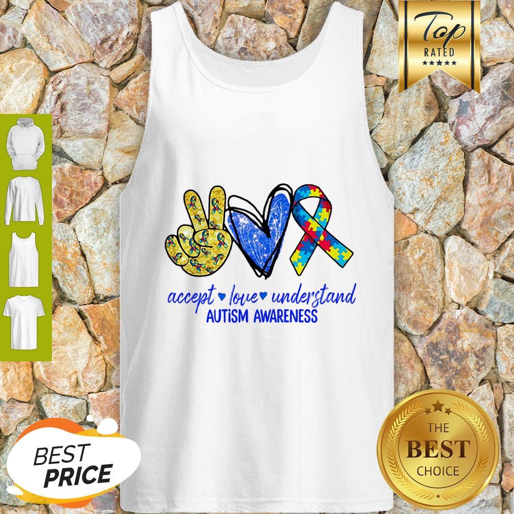 Accept Love Understand Autism Awareness Shirt