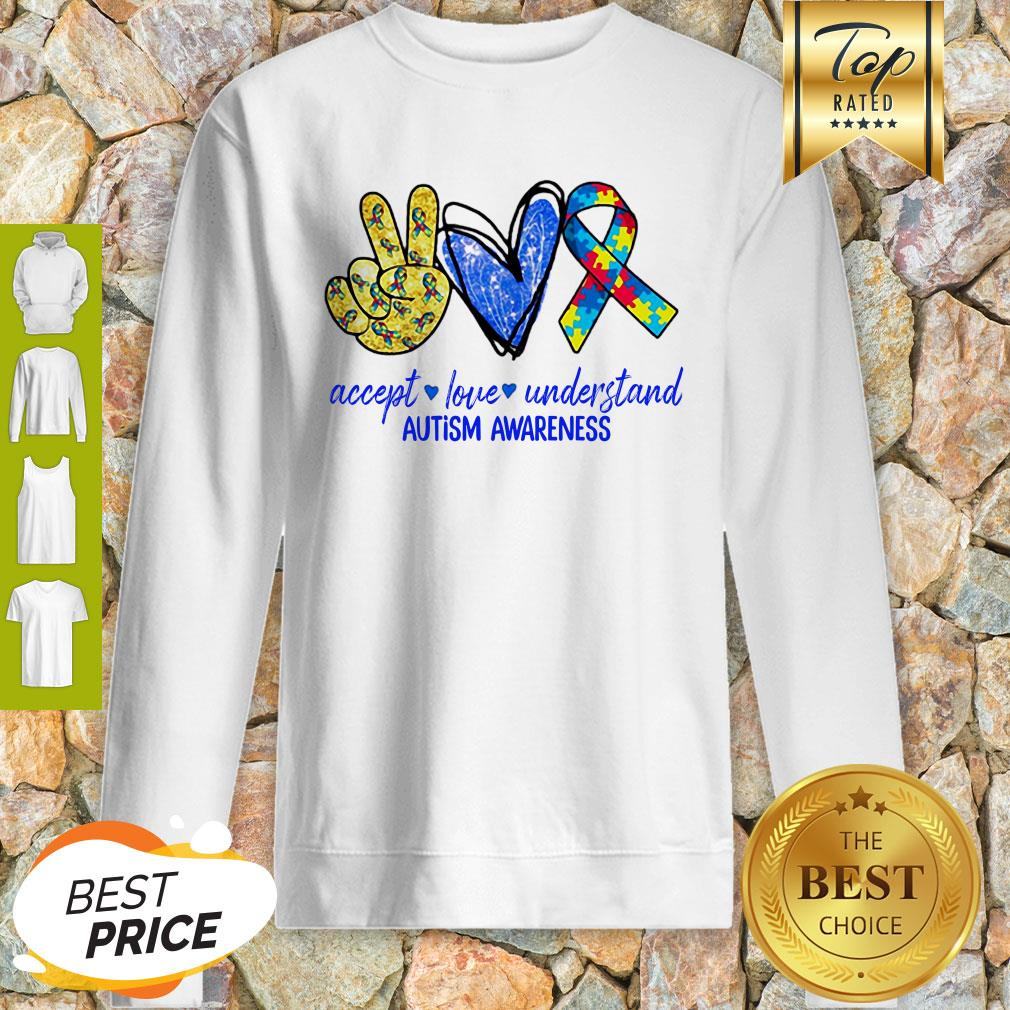 Accept Love Understand Autism Awareness Shirt