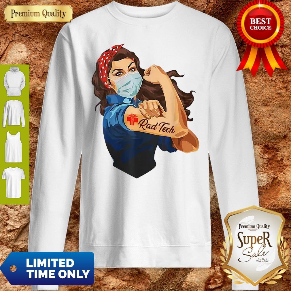 Strong Woman Tattoo Rad Tech Shirt