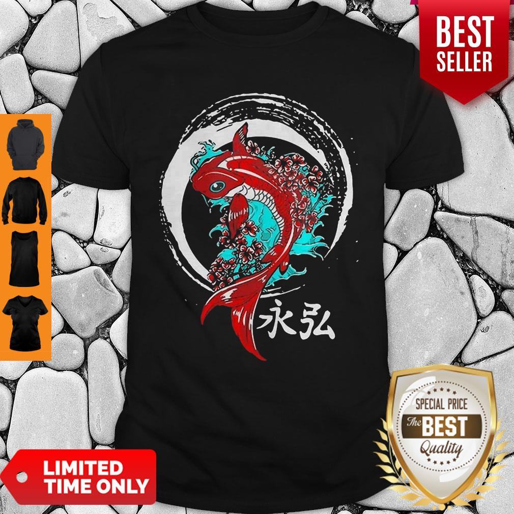 Awesome Koi Circle Japanese Shirt