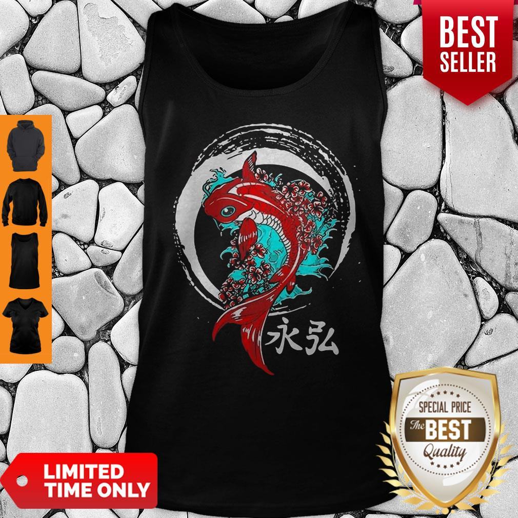 Awesome Koi Circle Japanese Shirt