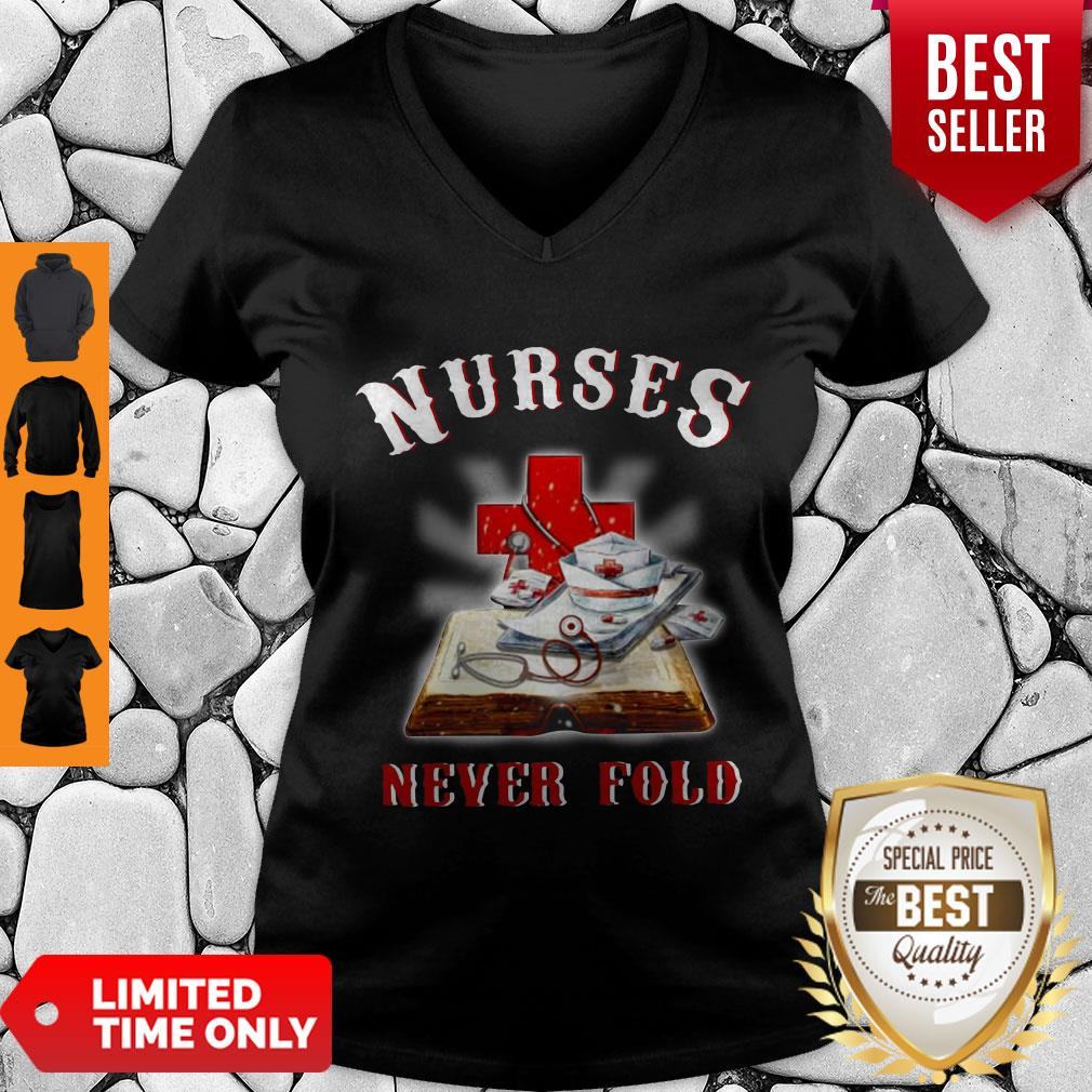 Awesome Nurses Never Fold Shirt