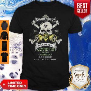 Five Finger Death Punch 2020 Pandemic COVID-19 Version Skull Shirt
