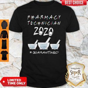 Nice Pharmacy Technician 2020 Mask Quarantined Covid-19 Shirt