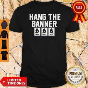 Official East Lansing Hang the Banner 1979 2000 2020 Shirt