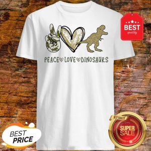 Official Peace Love Dinosaurs Shirt