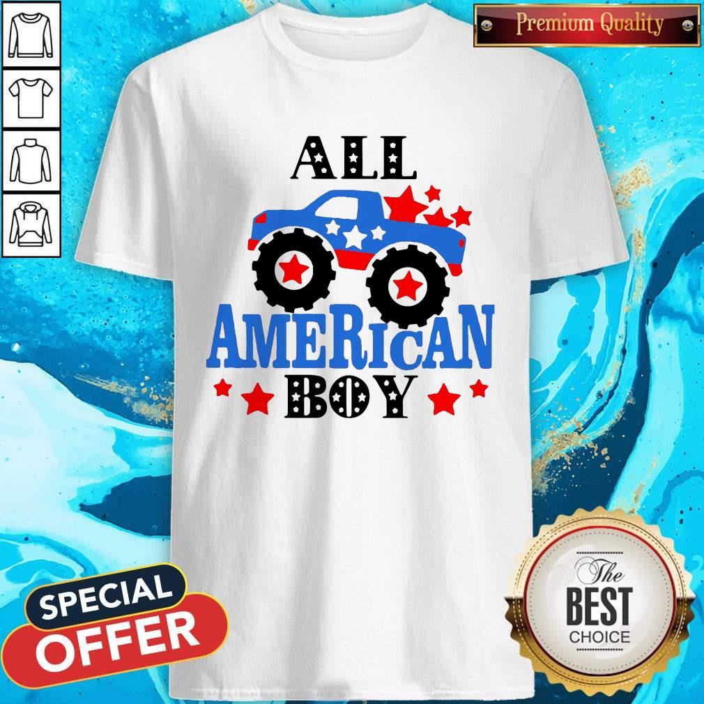 Awesome All American Boy Independence Day Shirt