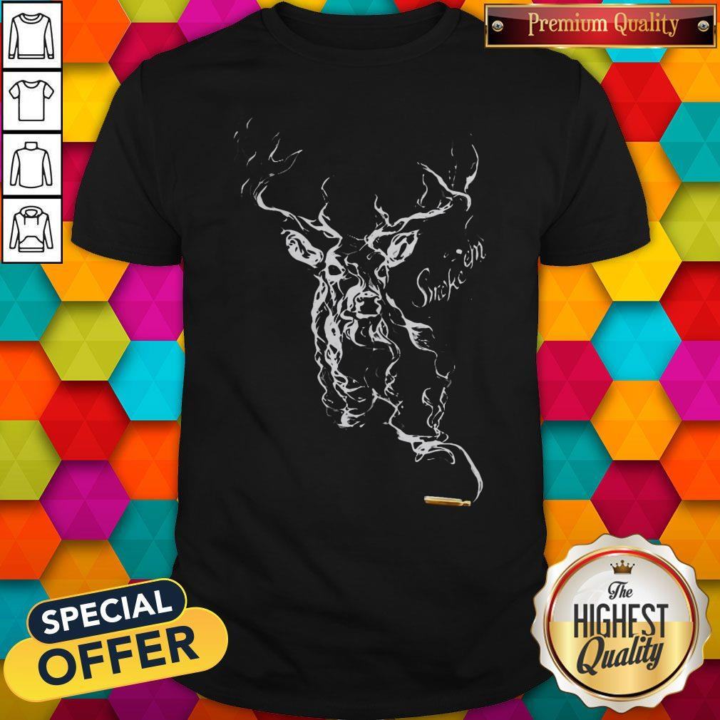 Awesome Hunting Deer Smoke ‘Em Shirt