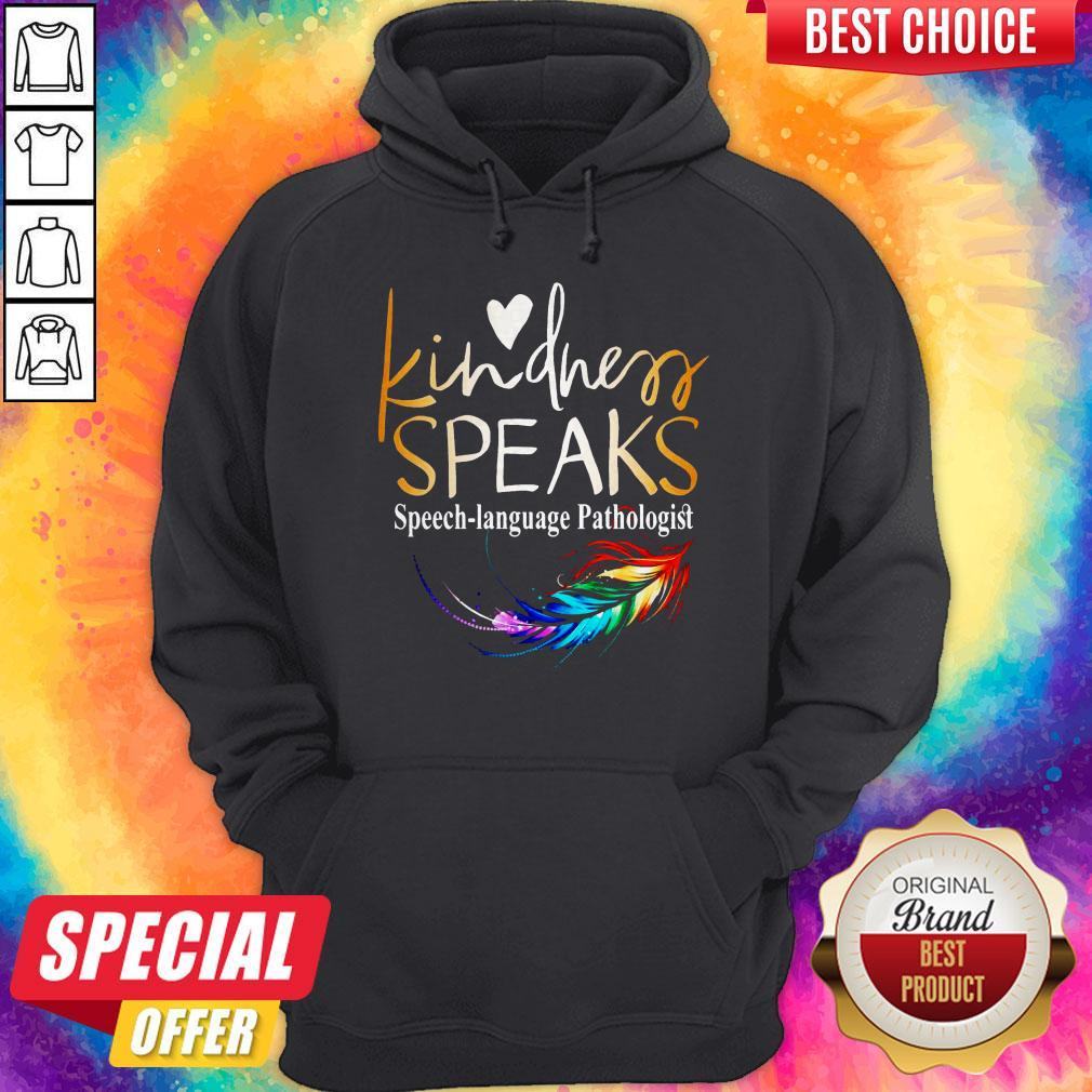 Awesome Kindness Speaks Feathers LGBT Shirt