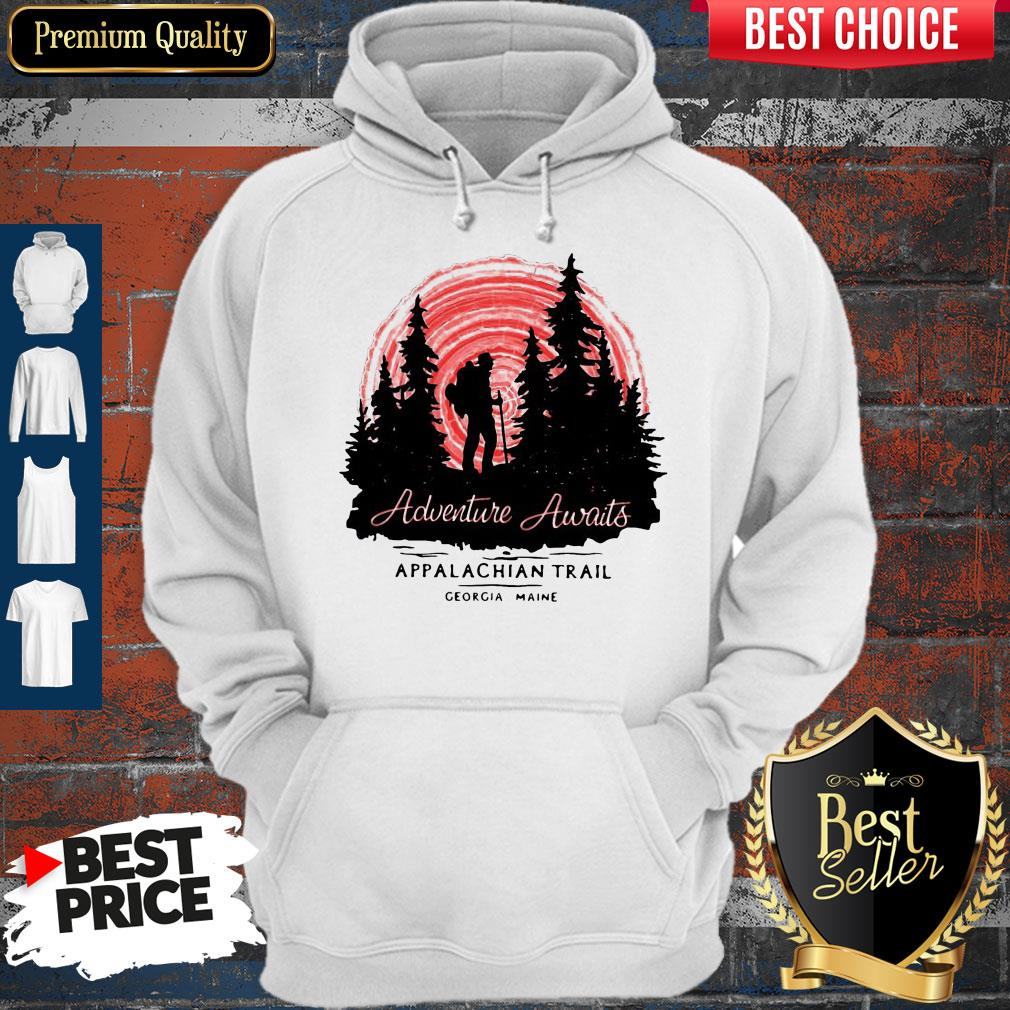 Cute Adventure Awaits Appalachian Trail Camping Shirt