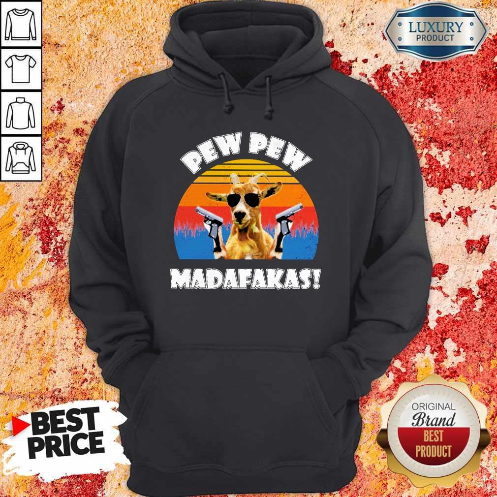 Cute Goat Pew Pew Madafakas Vintage Shirt
