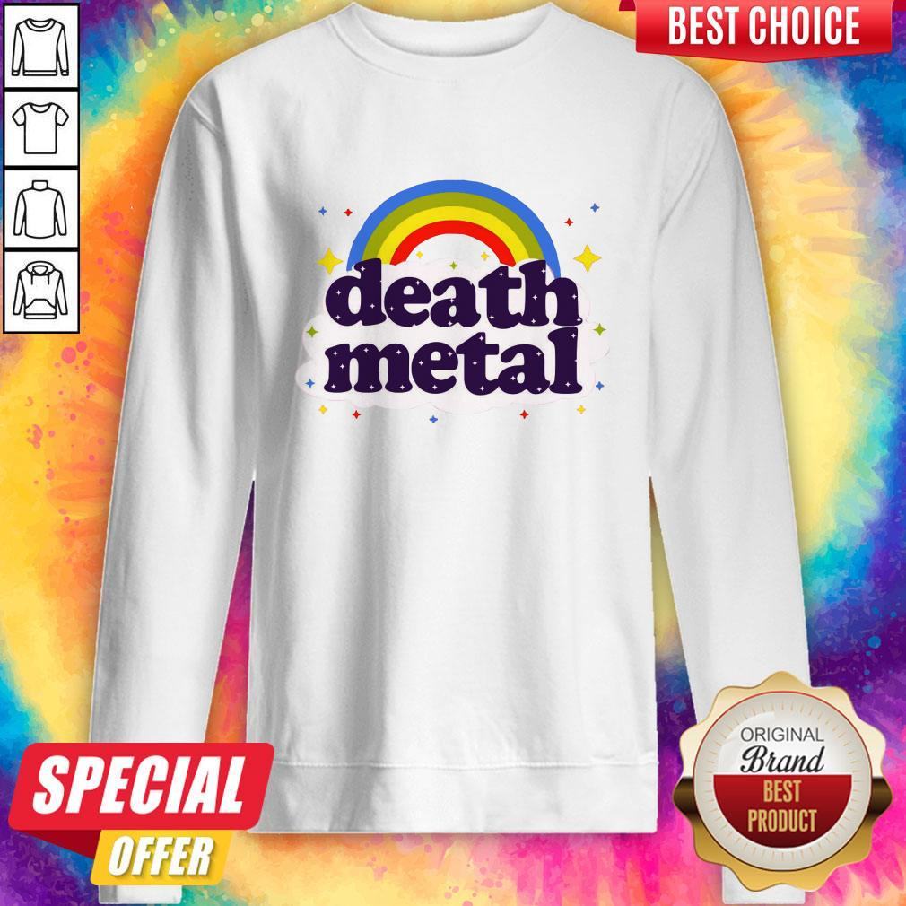 Cute Rainbow Death Metal Shirt
