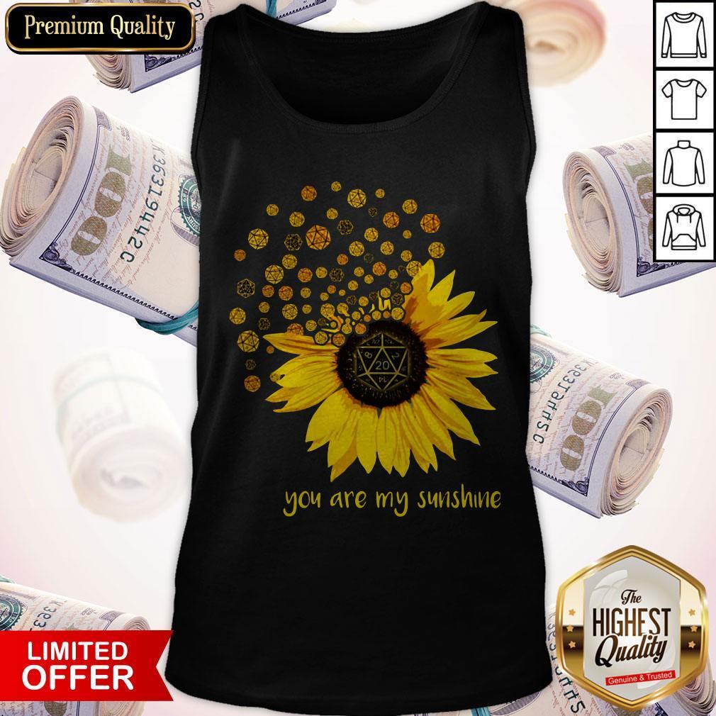 Dungeons Dragons Sunflower You Are My Sunshine Shirt