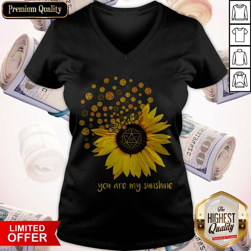 Dungeons Dragons Sunflower You Are My Sunshine Shirt