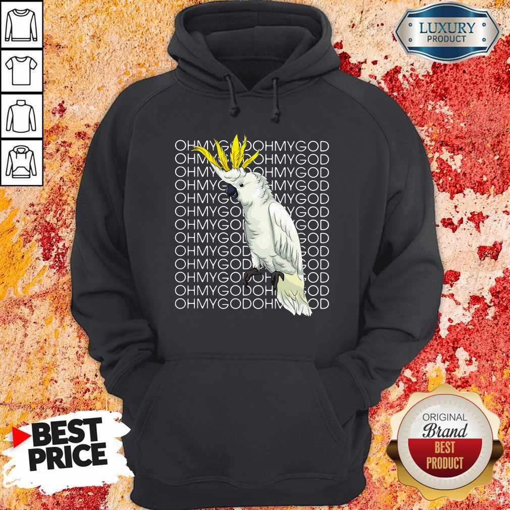 Funny Blueeyed Parrot Moluccan Oh My God Shirt