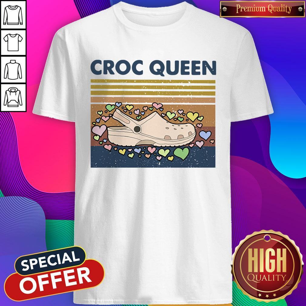 Funny Croc Quen Vintage Shirt