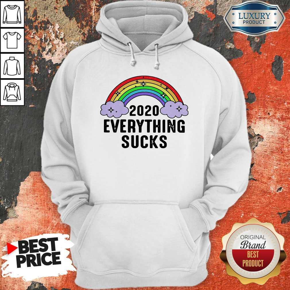 Cute Rainbow 2020 Everything Sucks Shirt