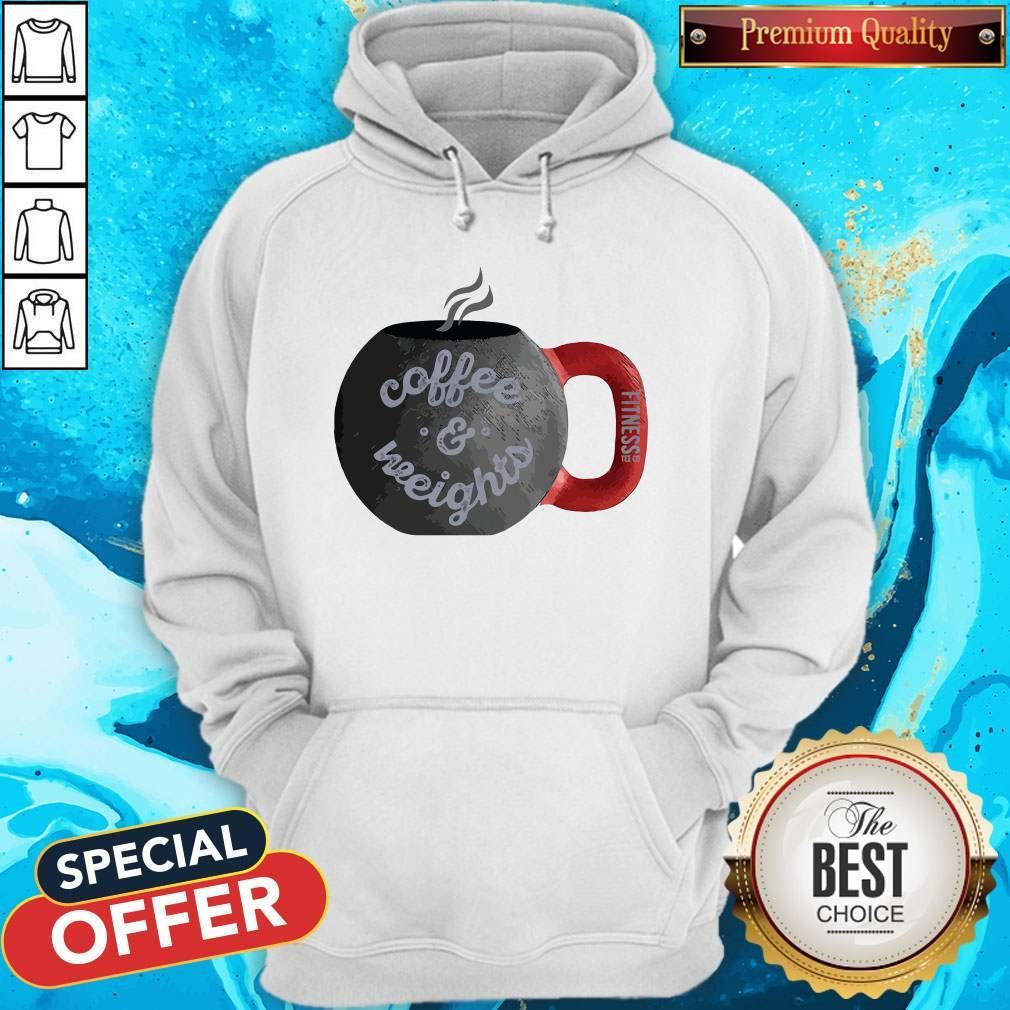 Good Coffee And Weights Fitness Tee Co Shirt