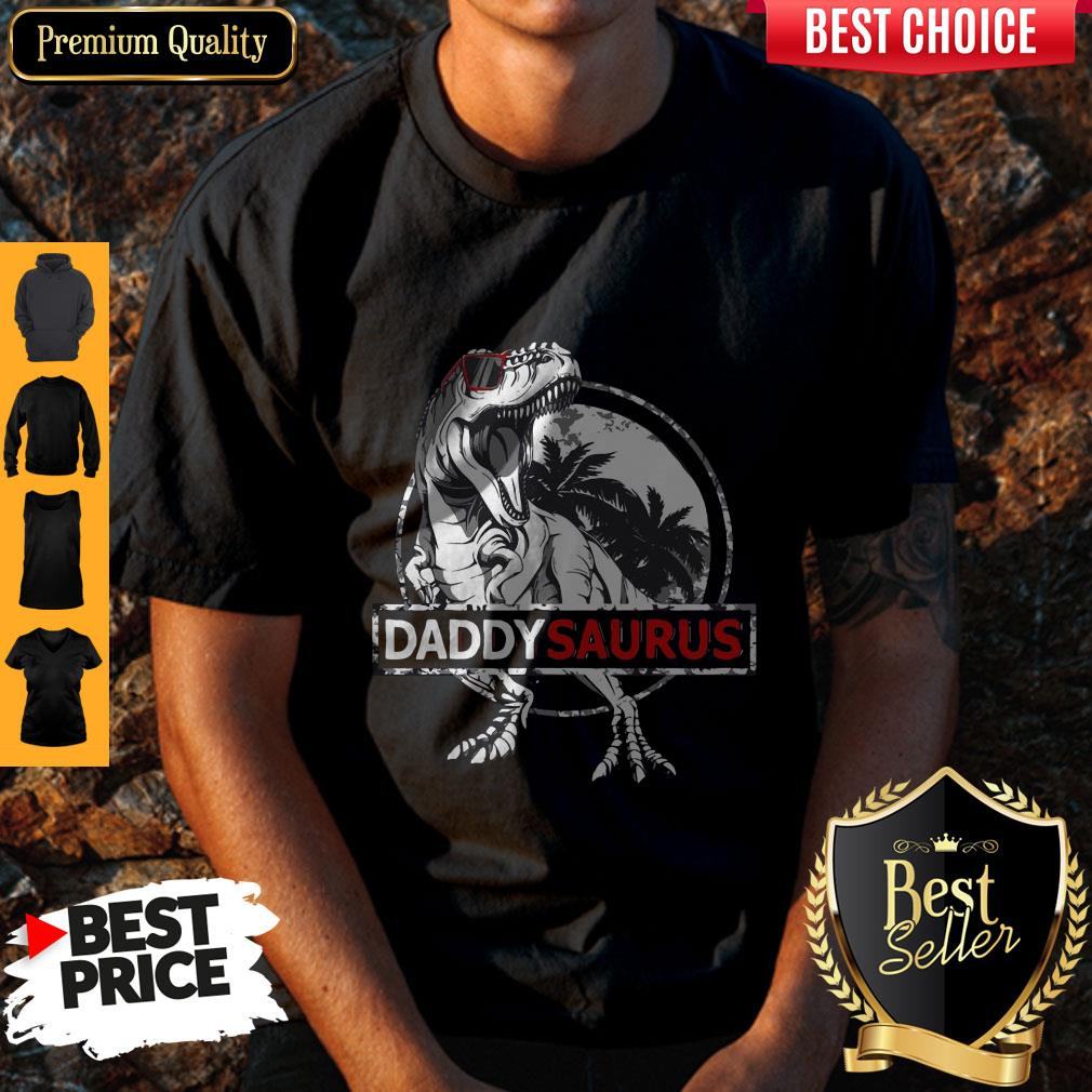 Good Daddy Saurus Father's Day Gifts T-rex Daddy Saurus Men Shirt