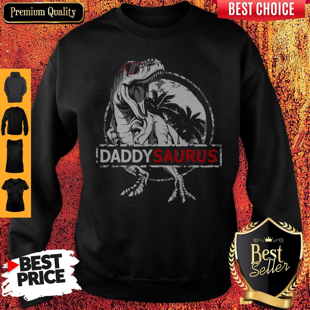 Good Daddy Saurus Father's Day Gifts T-rex Daddy Saurus Men Shirt