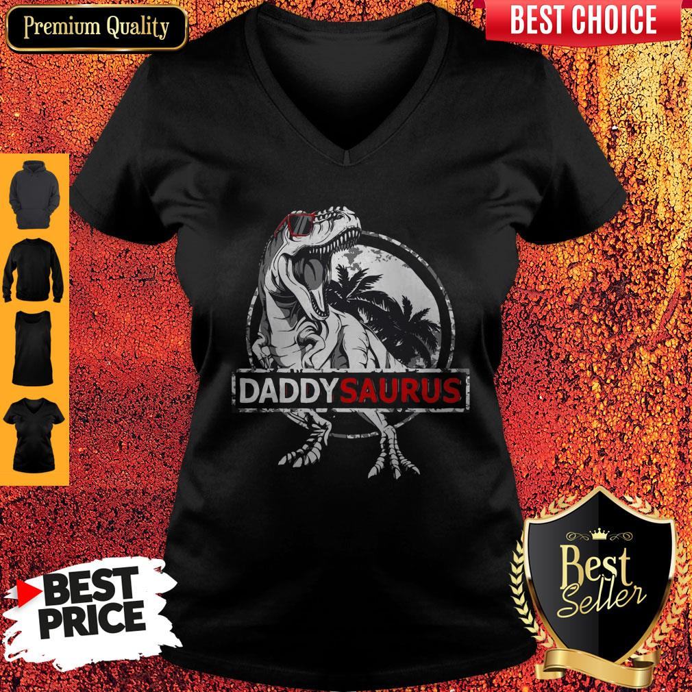 Good Daddy Saurus Father's Day Gifts T-rex Daddy Saurus Men Shirt