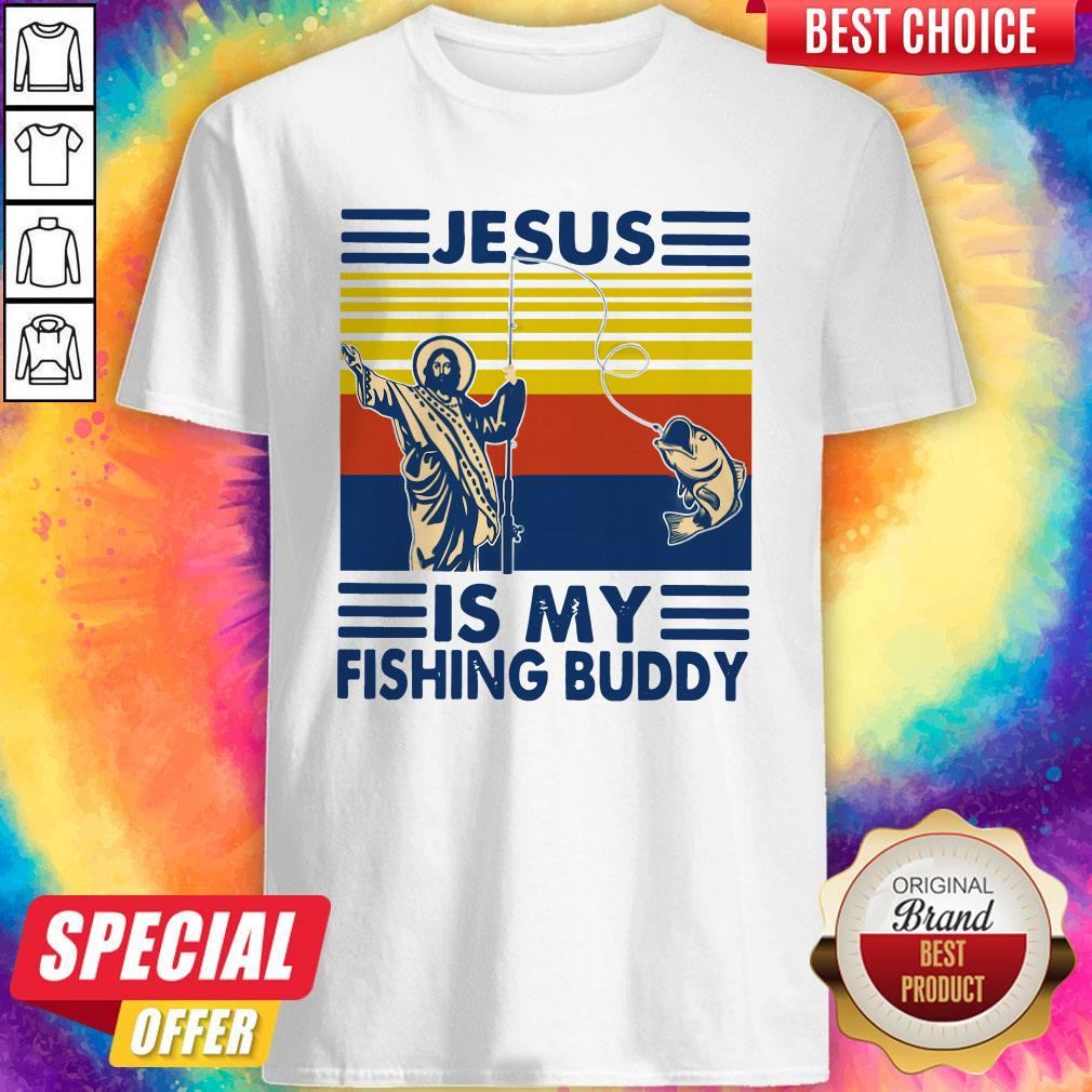 Good Jesus Is My Fishing Buddy Vintage Shirt