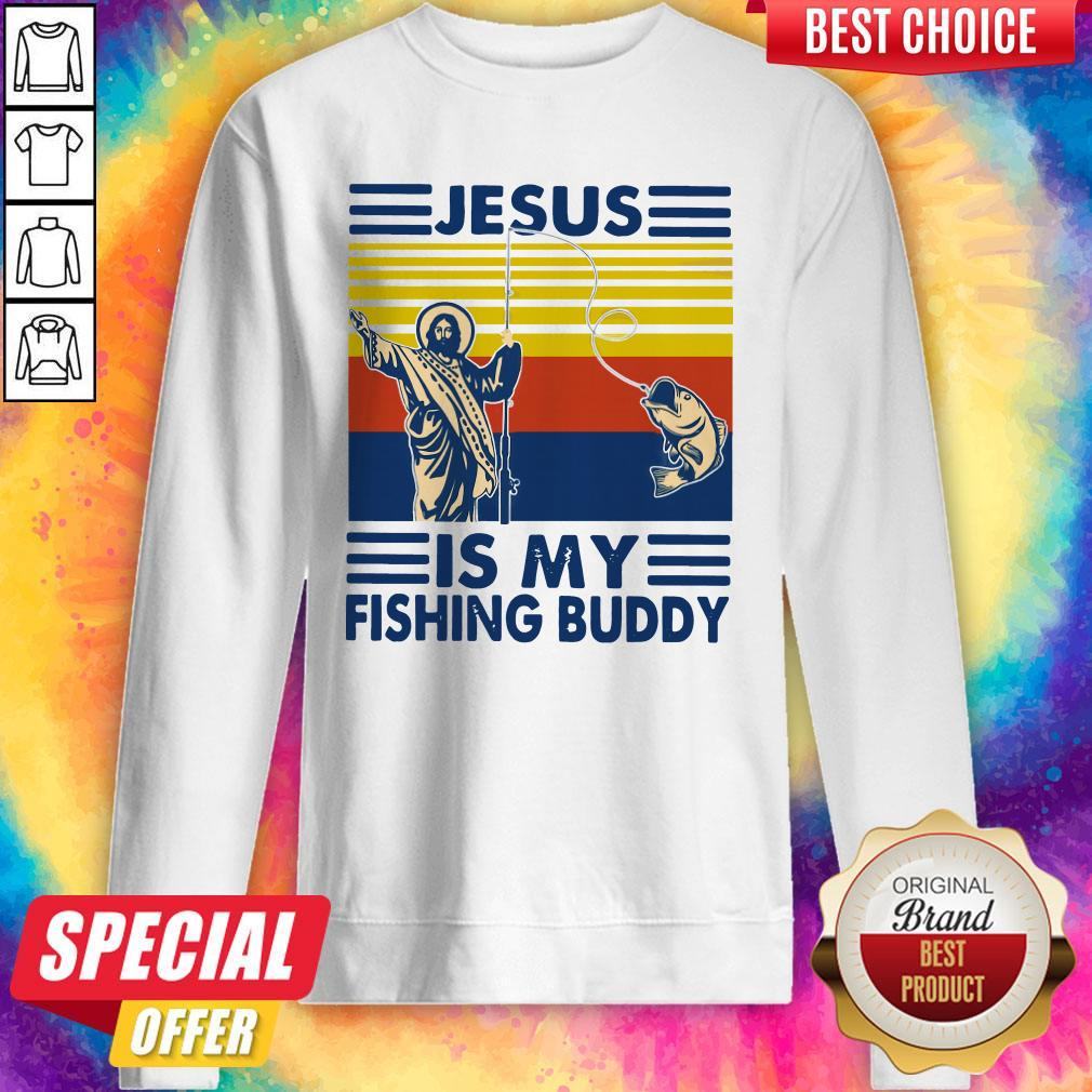 Good Jesus Is My Fishing Buddy Vintage Shirt