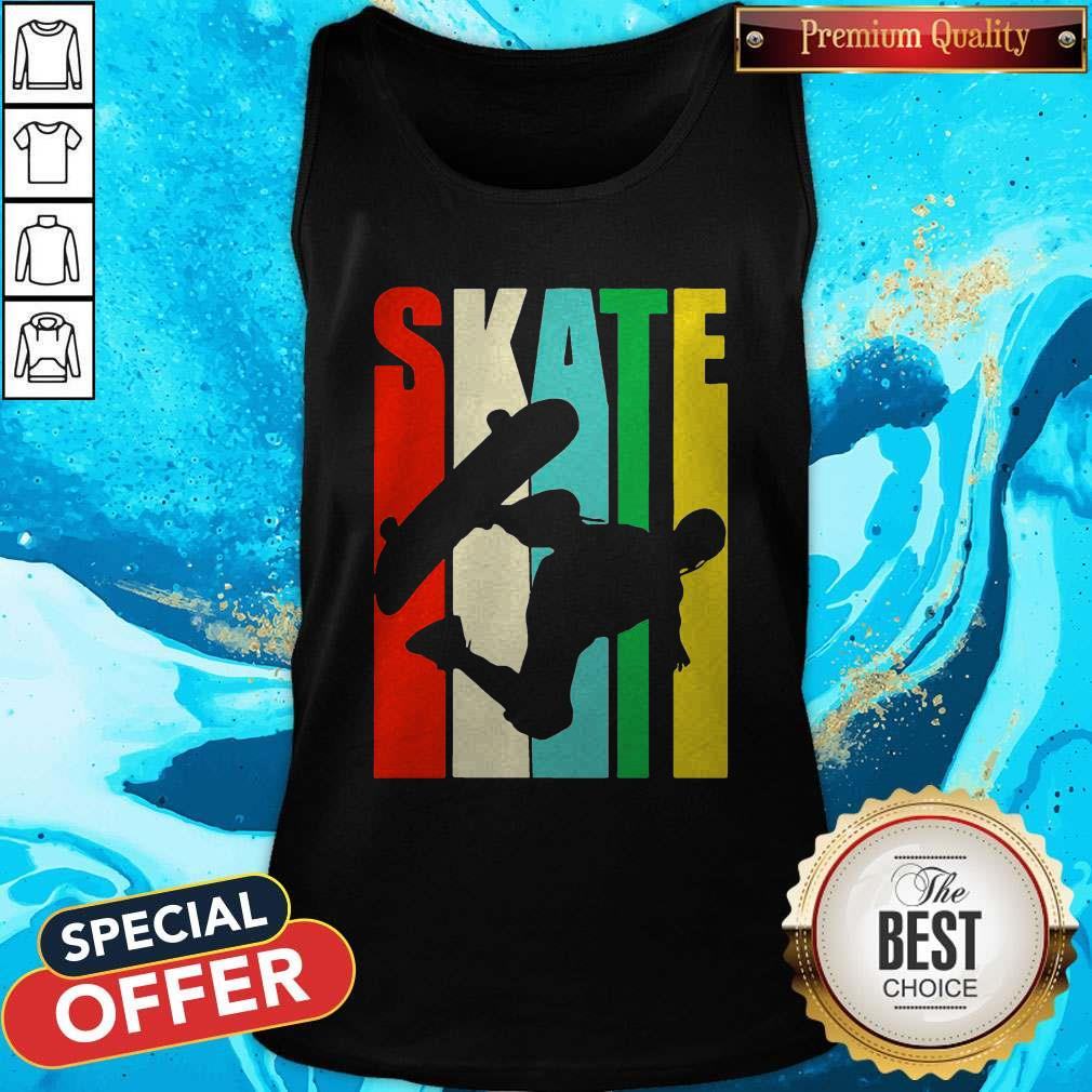 Good Skateboarder Retro Vintage Skateboarding Shirt