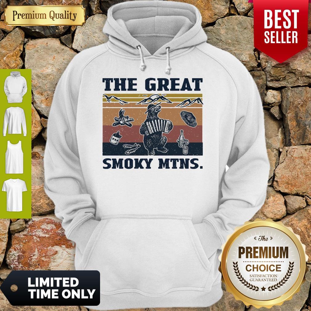 Official Bear The Great Smoky MTNS Vintage Shirt
