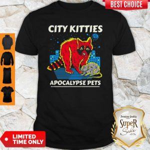Premium Racoon City Kitties Apocalypse Pets Shirt