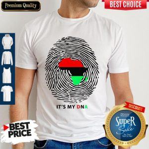 Nice Pan-African Flag It’s My DNA Shirt