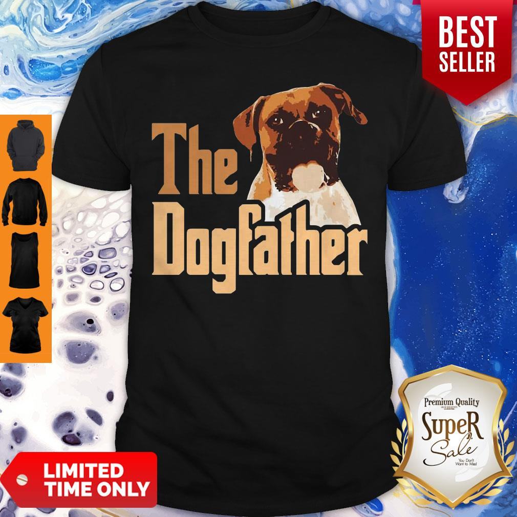 Nice Boxer The Dogfather Father's Day Shirt
