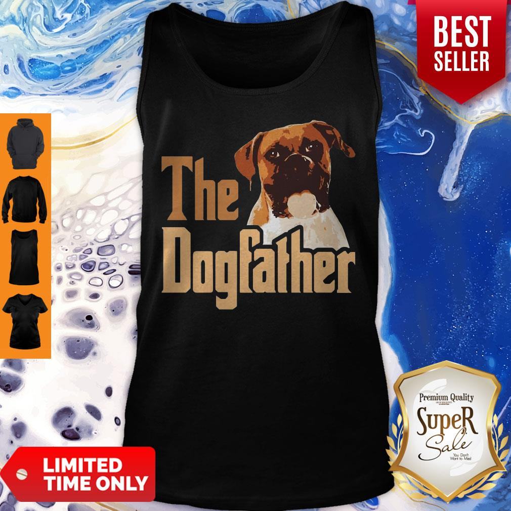 Nice Boxer The Dogfather Father's Day Shirt