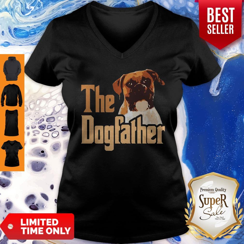 Nice Boxer The Dogfather Father's Day Shirt