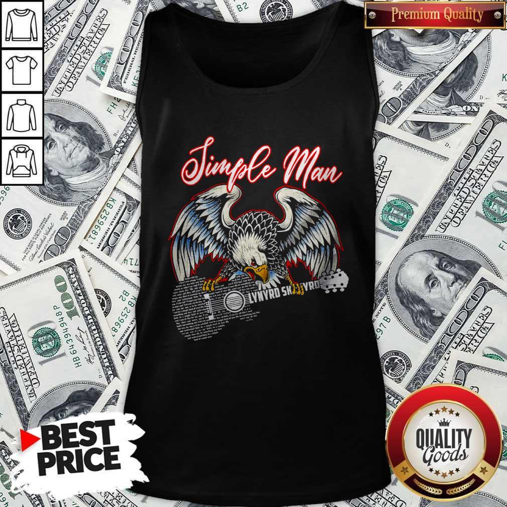 Nice Eagle Guitar Simple Man Lynyrd Skynyrd Shirt