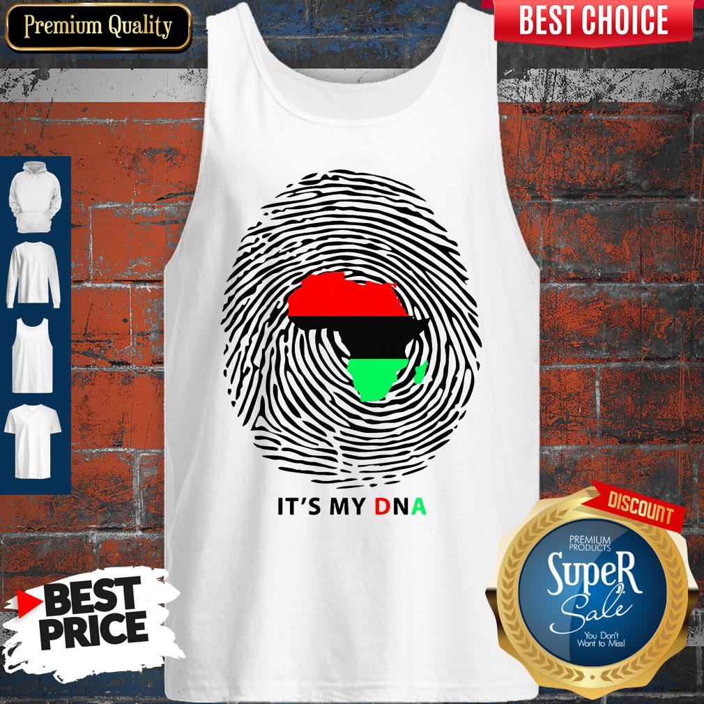 Nice Pan-African Flag It’s My DNA Shirt