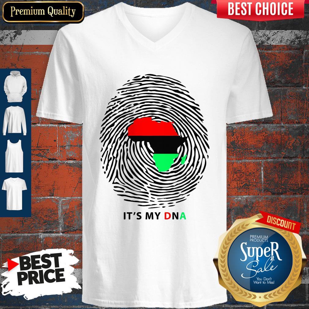 Nice Pan-African Flag It’s My DNA Shirt