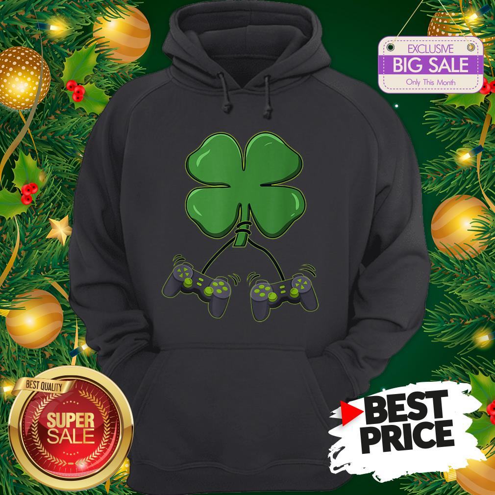 Official Four Leaf Clover Video Game Controllers Shirt