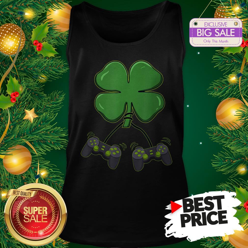Official Four Leaf Clover Video Game Controllers Shirt
