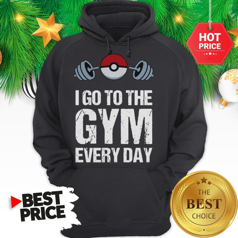 Official Pokemon I Go To The Gym Everyday Christmas Shirt