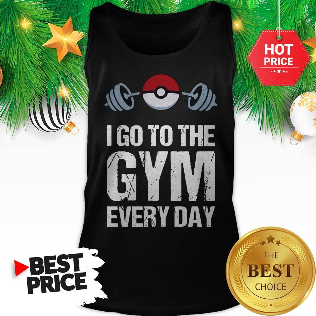 Official Pokemon I Go To The Gym Everyday Christmas Shirt
