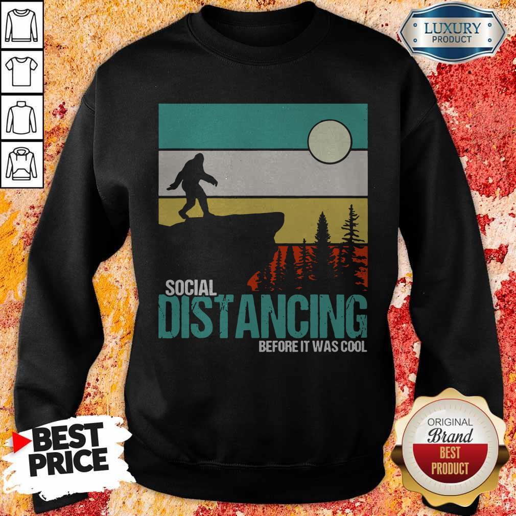 Official Social Distancing Before It Was Cool Vintage Shirt